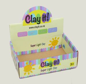 Kartondan tayyorlangan chakana savdo qutisi, karton konfetli displey, kassa qutisi qutisi uchun hisoblagich jo'natuvchi displey