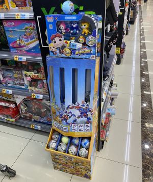 Golf Stick Displey teshiklari bilan stend